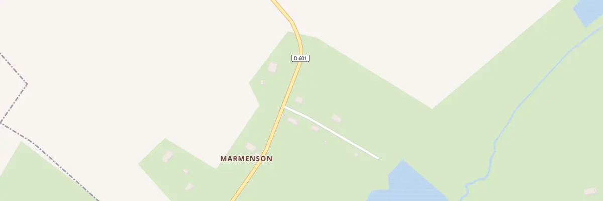 Plan du 5029 Marmenson à Charencey