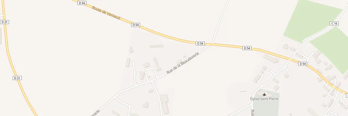 Plan du 2 Rue de la Baudoterie à Bois-Arnault