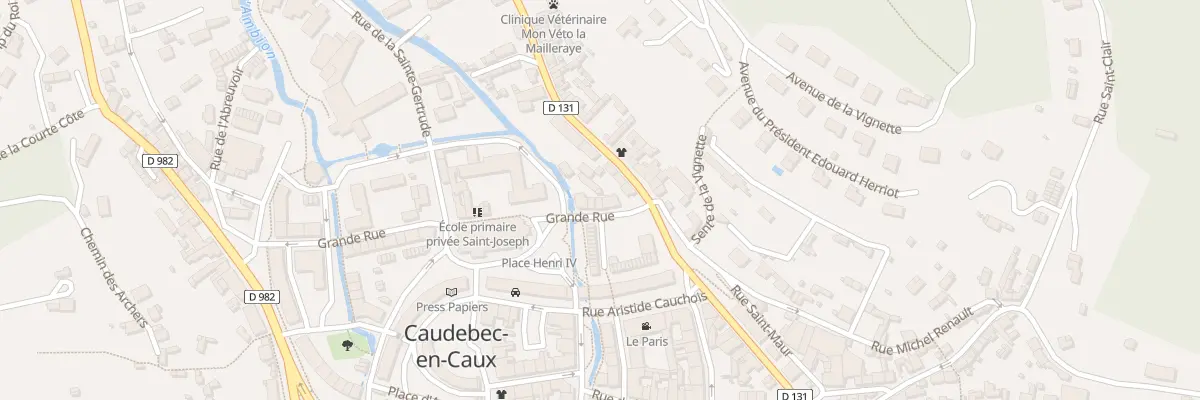 Plan du 6 Grande Rue à Rives-en-Seine