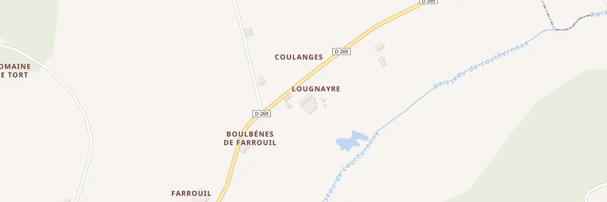 Plan du 193 Lougnayre à Castelculier
