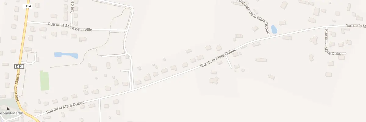 Plan du 37 Rue de la Mare Duboc à Rougemontier