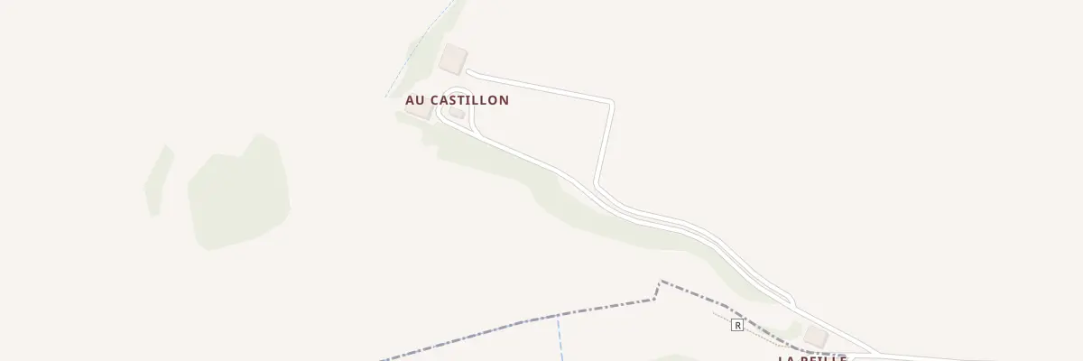 Plan du 1 Chem de Bimont à Plieux