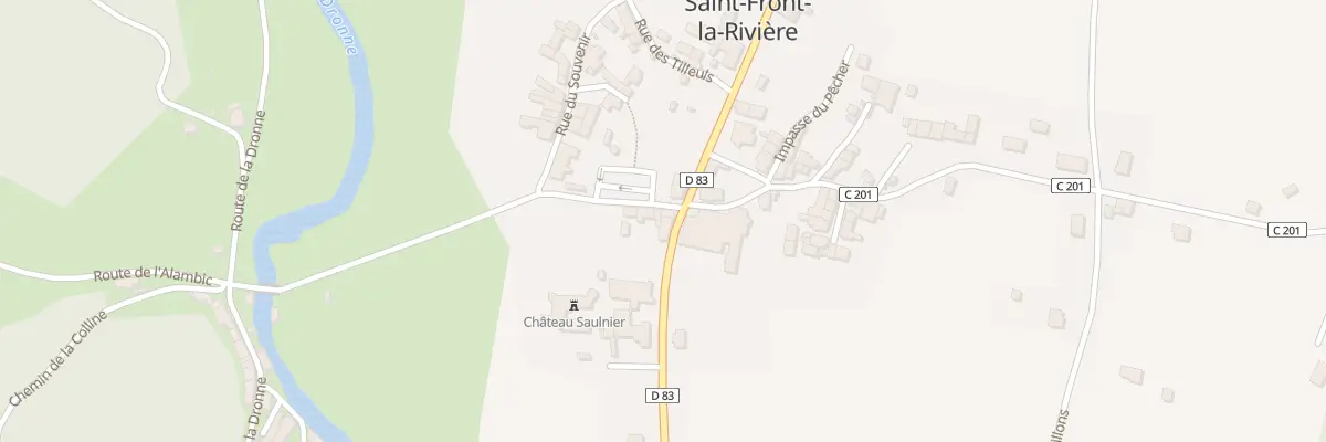 Plan du 15 Rte du Château Saulnier à Saint-Front-la-Rivière