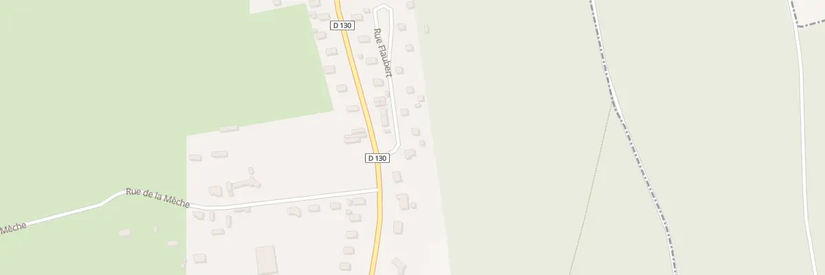 Plan du 2 Rue Flaubert à Brionne