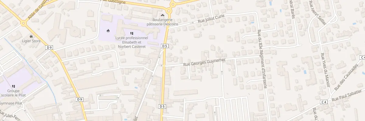 Plan du 3 Rue Guynemer à Saint-Gaudens