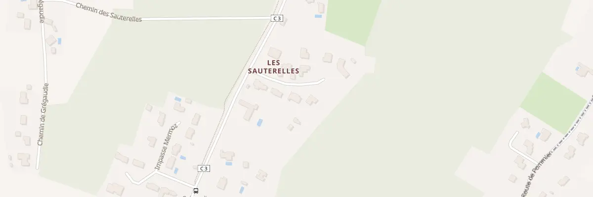 Plan du 6 All des Sauterelles à Sanilhac