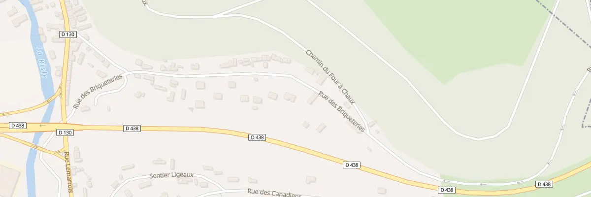 Plan du 18 Rue des Briqueteries à Brionne