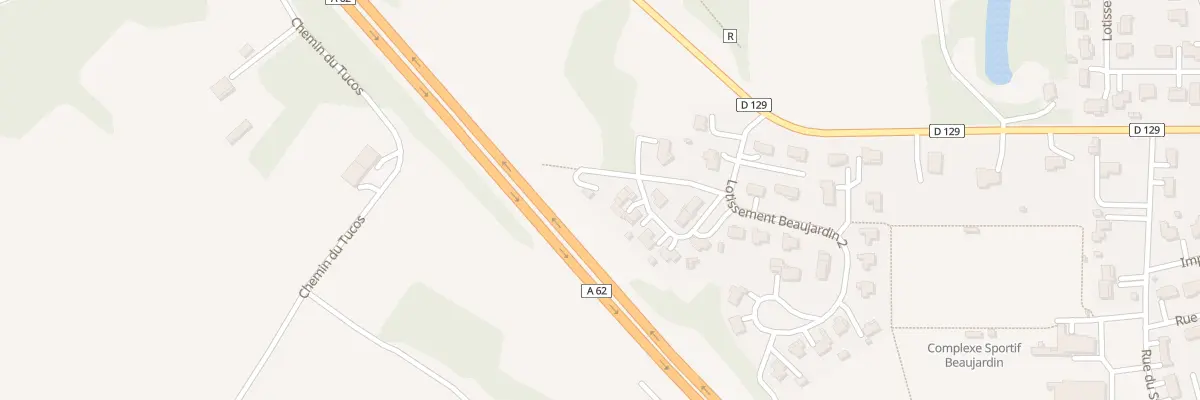 Plan du 7B Lot Martet à Caudecoste