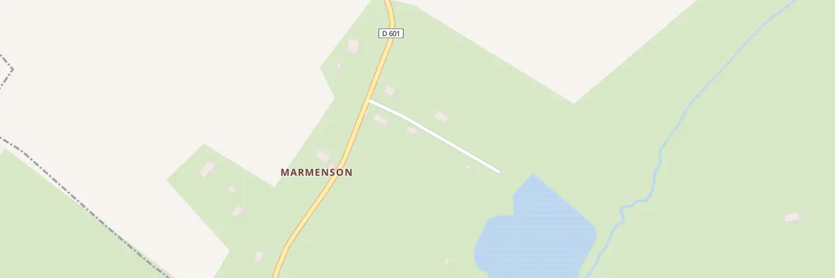 Plan du 106B Marmenson à Charencey