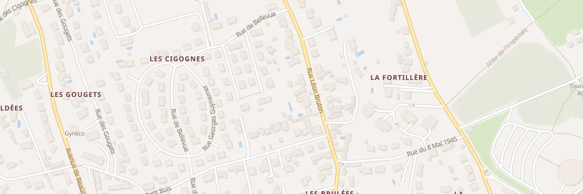 Plan du 59 Rue Léon Brûlon à Saint-Avertin