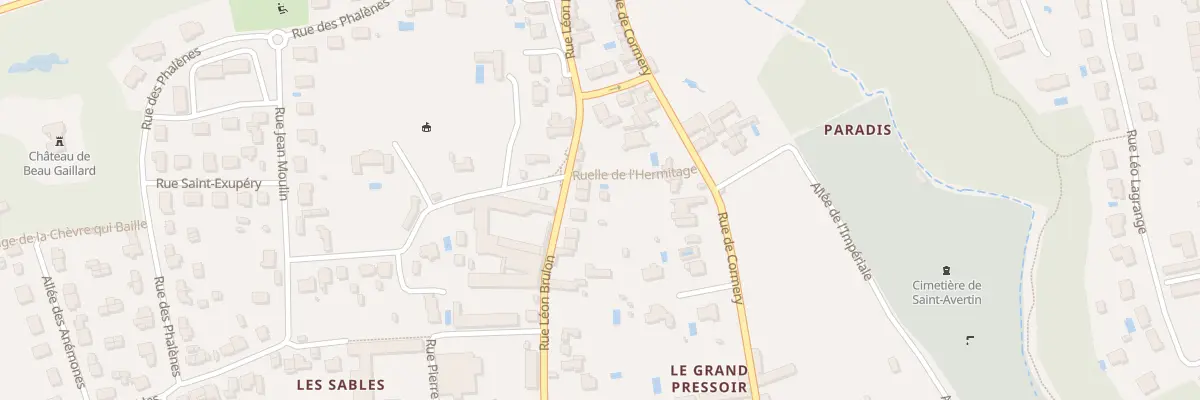Plan du 12B Rue Léon Brûlon à Saint-Avertin