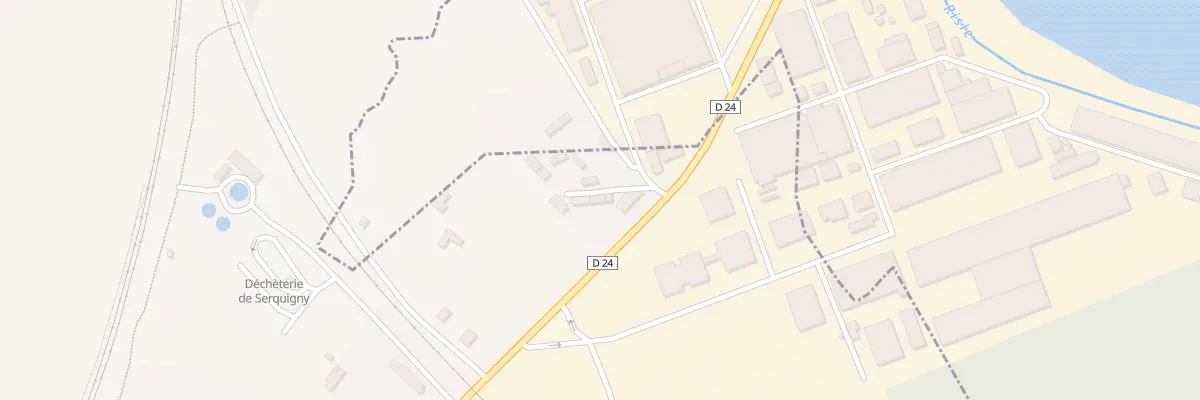 Plan du 3 Rue du Grand Hameau à Serquigny