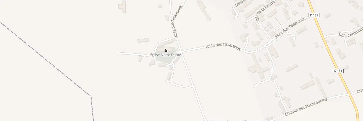 Plan du 1 Sen du Cimetiere aux Hauts-de-Caux
