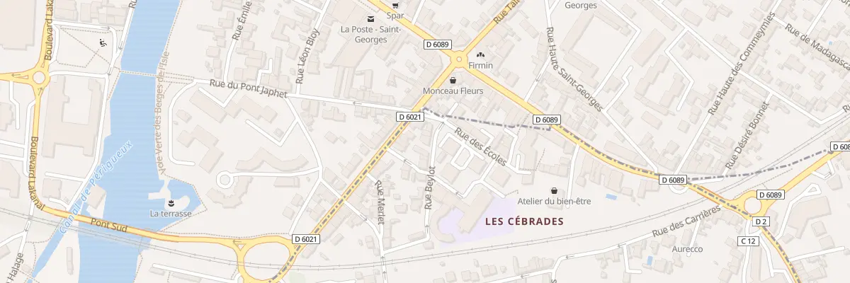 Plan du 7 Rue Beylot à Sanilhac