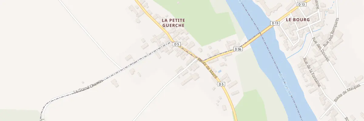Plan du 10 Rte de Maire à Mairé