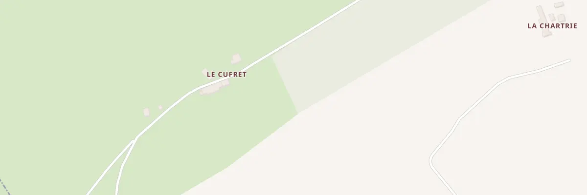 Plan du 63 Butte de Cuffret à Bizou
