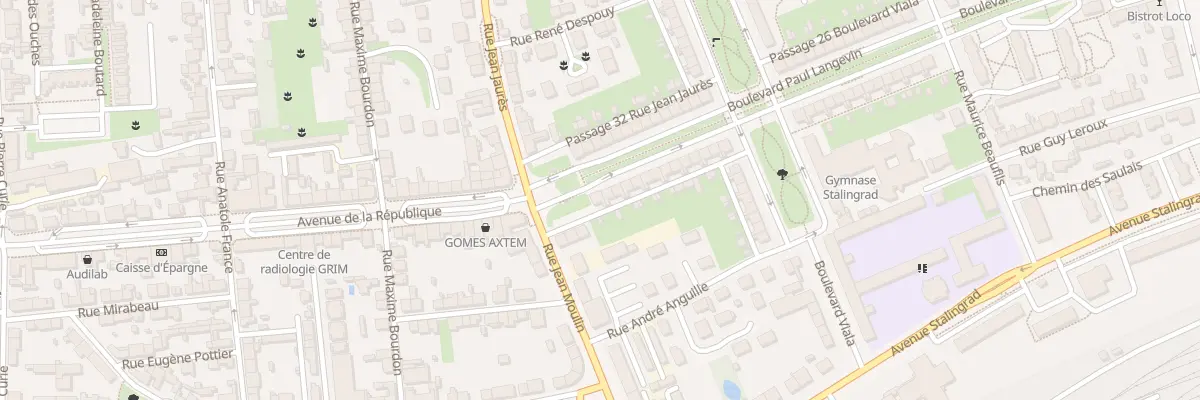 Plan du 1 Bd Paul Langevin à Saint-Pierre-des-Corps