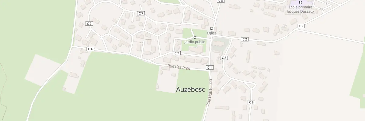 Plan du 70 Res la Bichotterie à Auzebosc