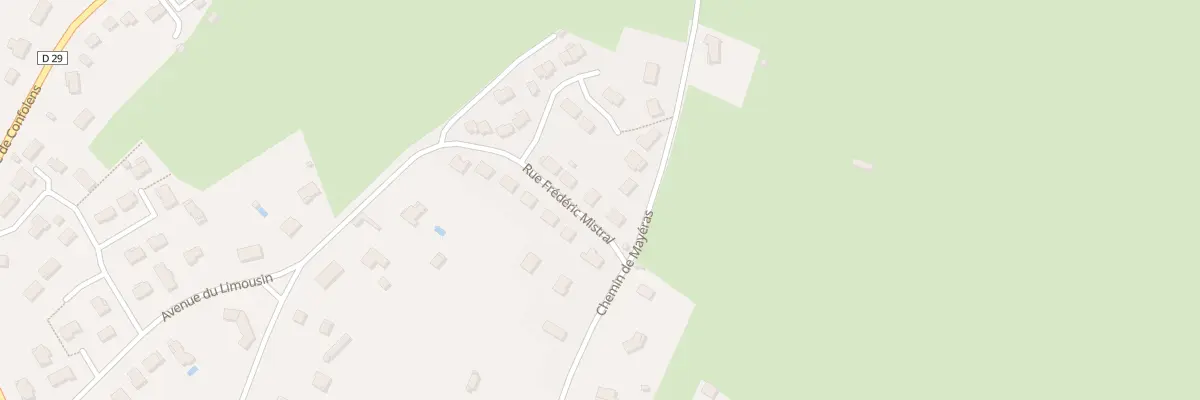 Plan du 10 Mayeras à Chabanais
