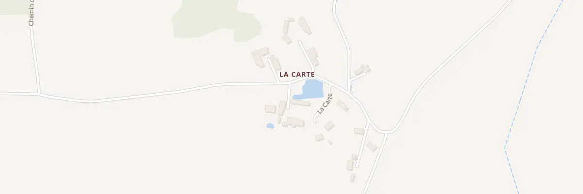 Plan du 5868 La Carte à Saint-Branchs