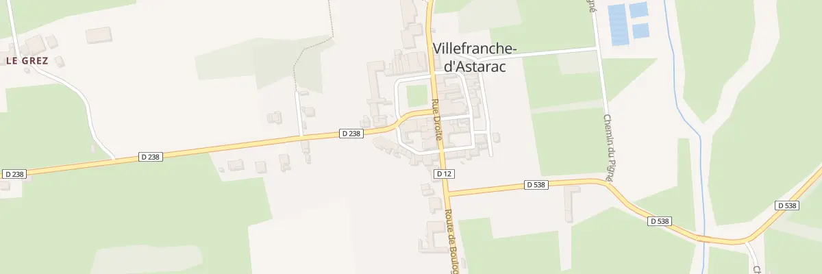 Plan du 5028 Le Village à Villefranche-d’Astarac