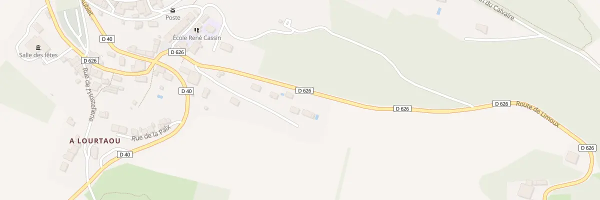 Plan du 5 Che de la Hount Debat à Castelnau-Barbarens