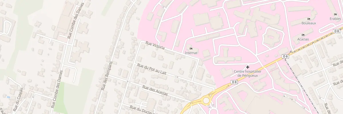 Plan du 11 Rue Victoria à Périgueux