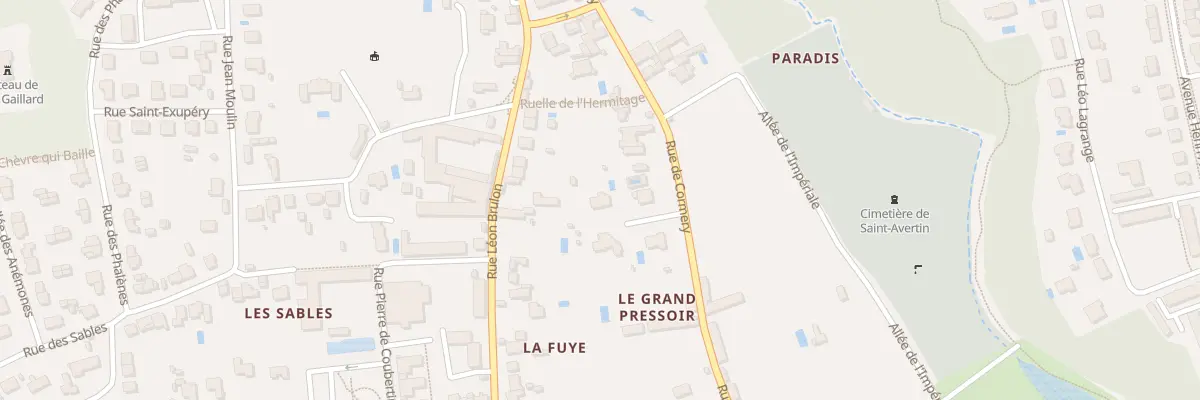 Plan du 65 Rue de Cormery à Saint-Avertin