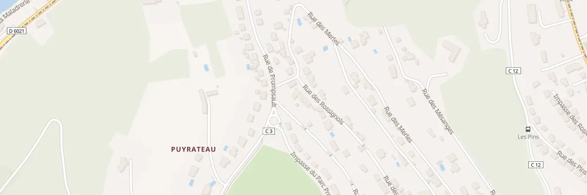 Plan du 2 Rue des Rossignols à Sanilhac