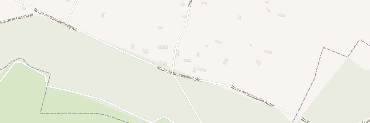 Plan du 1327 Rte de Bonneville Aptot à Écaquelon