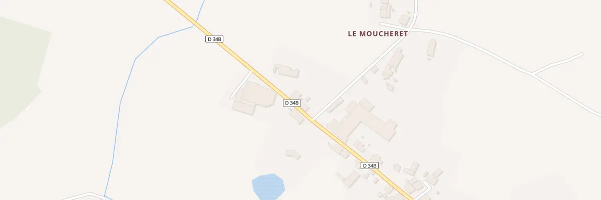Plan du 1 Rte du Vieux Four à Abzac
