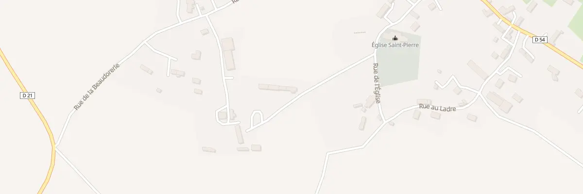 Plan du 8 Rue de l’Eglise à Bois-Arnault
