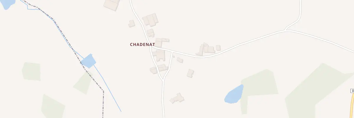 Plan du 5347 Chadenat à Chabrac