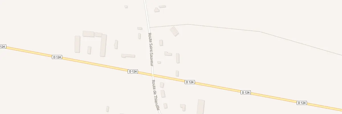 Plan du 64 Rte de Montfort à Écaquelon