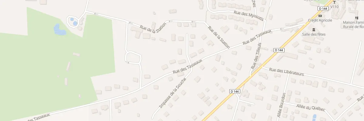 Plan du 10 Rue des Tasseaux à Routot
