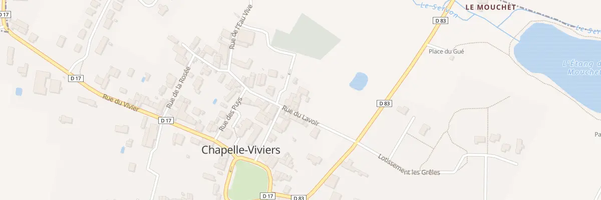 Plan du 21 Rue du Lavoir à Chapelle-Viviers