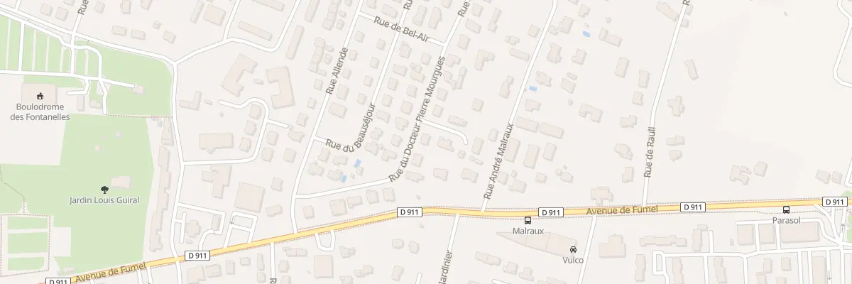 Plan du 20 Rue du Docteur Pierre Mourgues à Villeneuve-sur-Lot