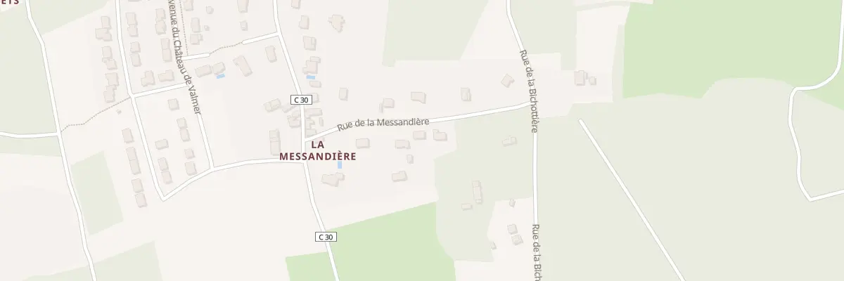 Plan du 8 Rue de la Messandière à Veigné