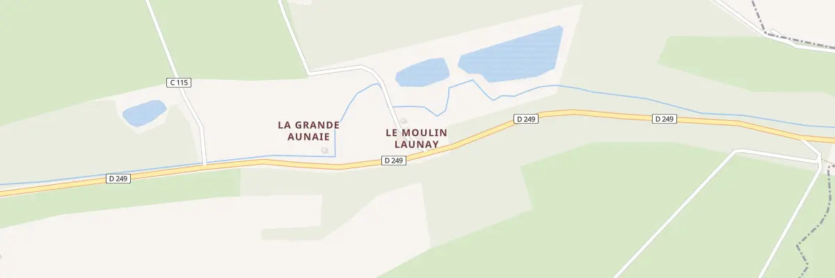 Plan du 6247 Le Moulin Launay à Montaillé