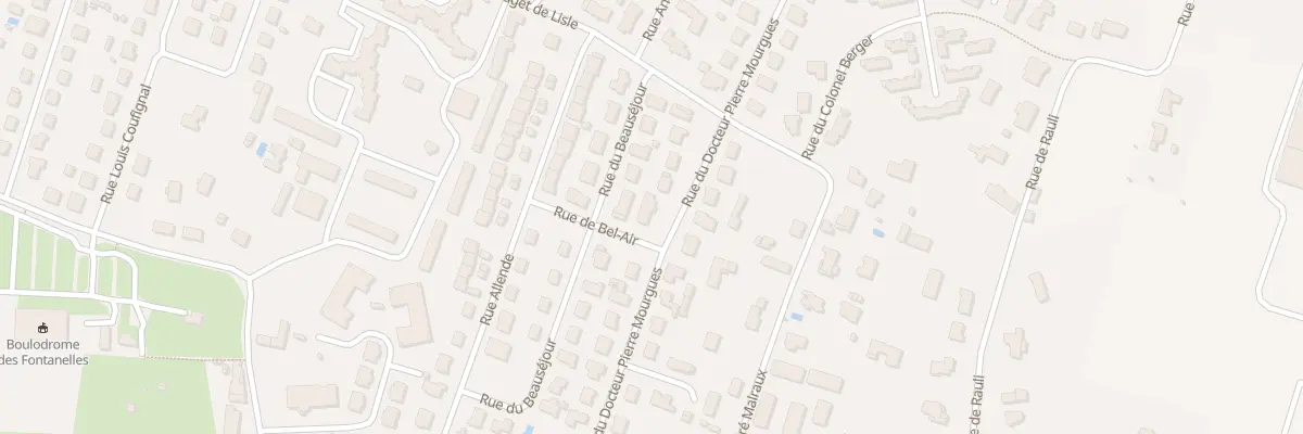 Plan du 23 Rue du Docteur Pierre Mourgues à Villeneuve-sur-Lot