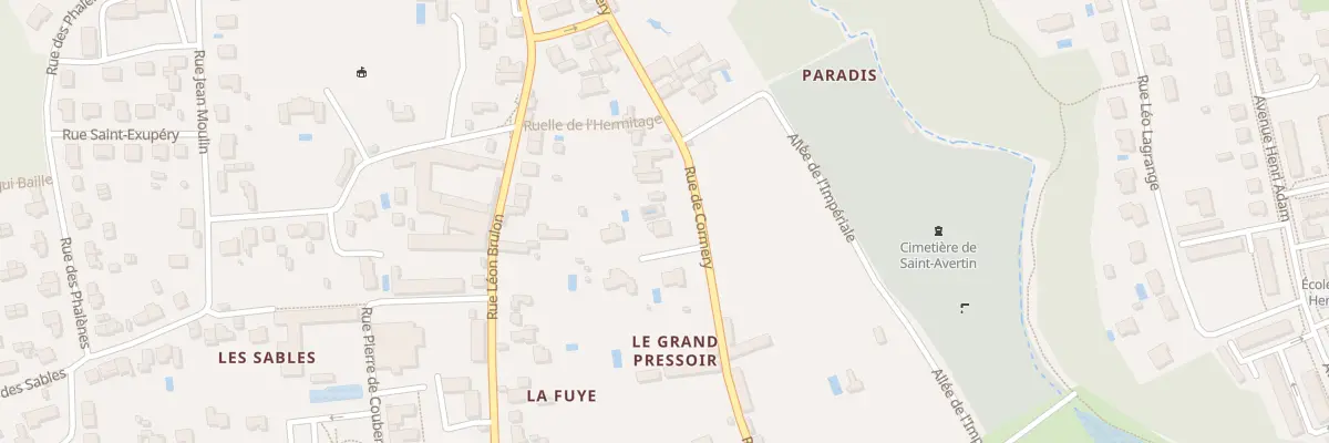 Plan du 63 Rue de Cormery à Saint-Avertin