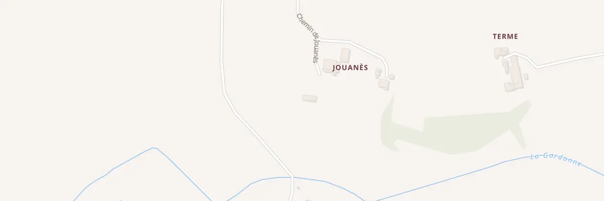 Plan du 612 Che de Jouanes à Saint-Eutrope-de-Born