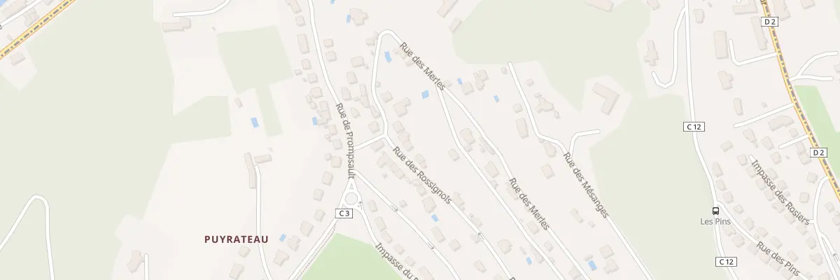 Plan du 3 Rue des Rossignols à Sanilhac