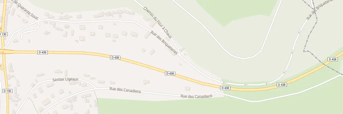 Plan du 9000 Rue des Briqueteries à Brionne