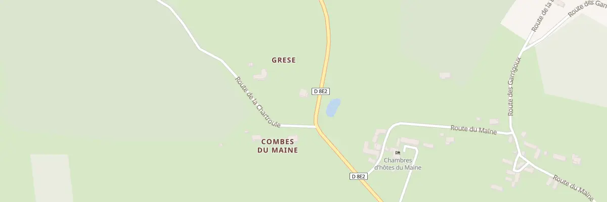 Plan du 26 Rte de la Chartroule à Lalinde