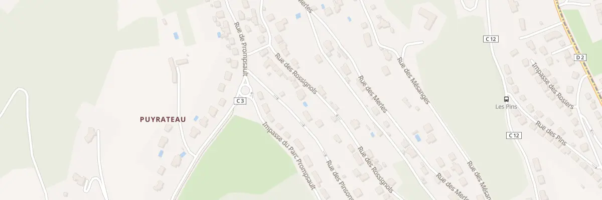 Plan du 14 Rue des Rossignols à Sanilhac