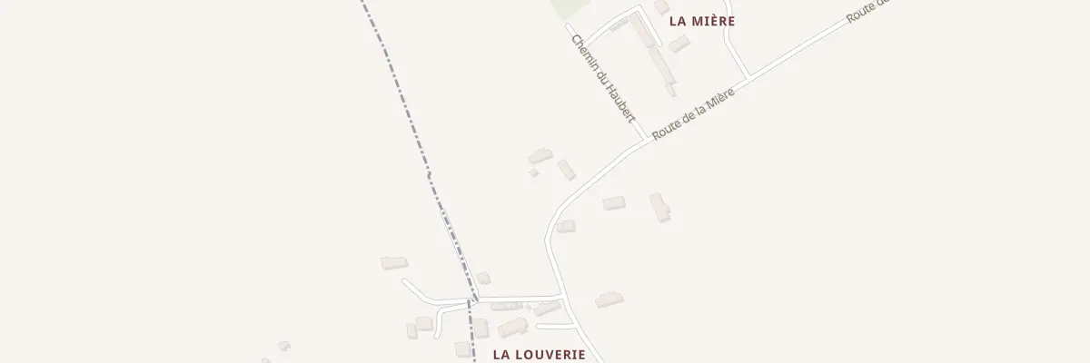 Plan du 16 La Louverie à Beaulieu