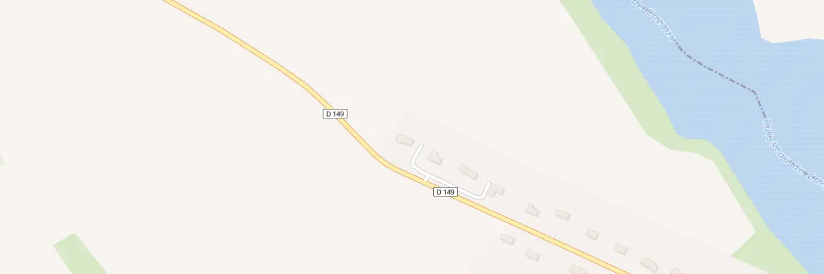 Plan du 5001 Au Chateau à Lussan
