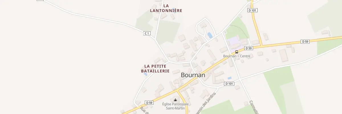 Plan du 2 Rue des Orchidées à Bournan