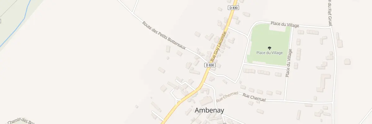 Plan du 3 Rue Arthur Lebon à Ambenay